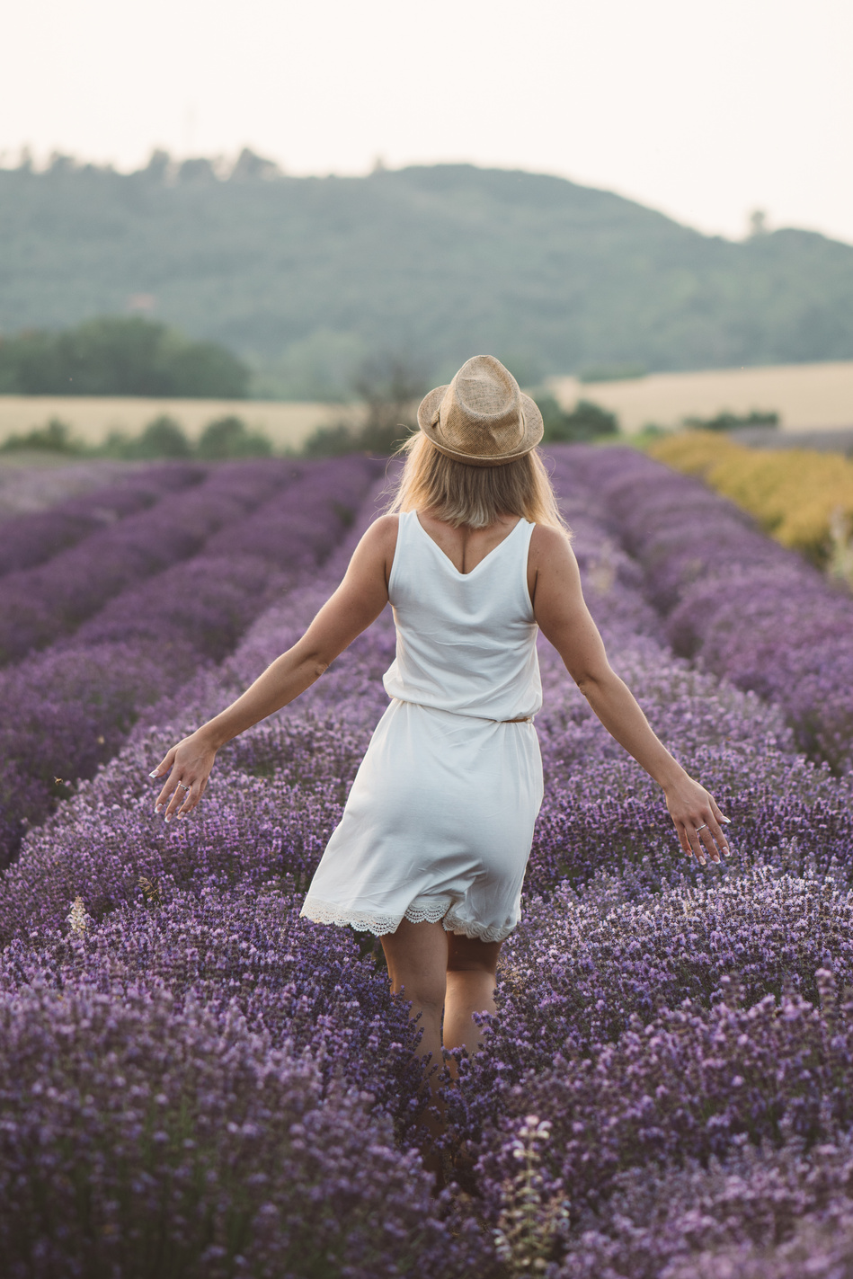 Woman enjoy life